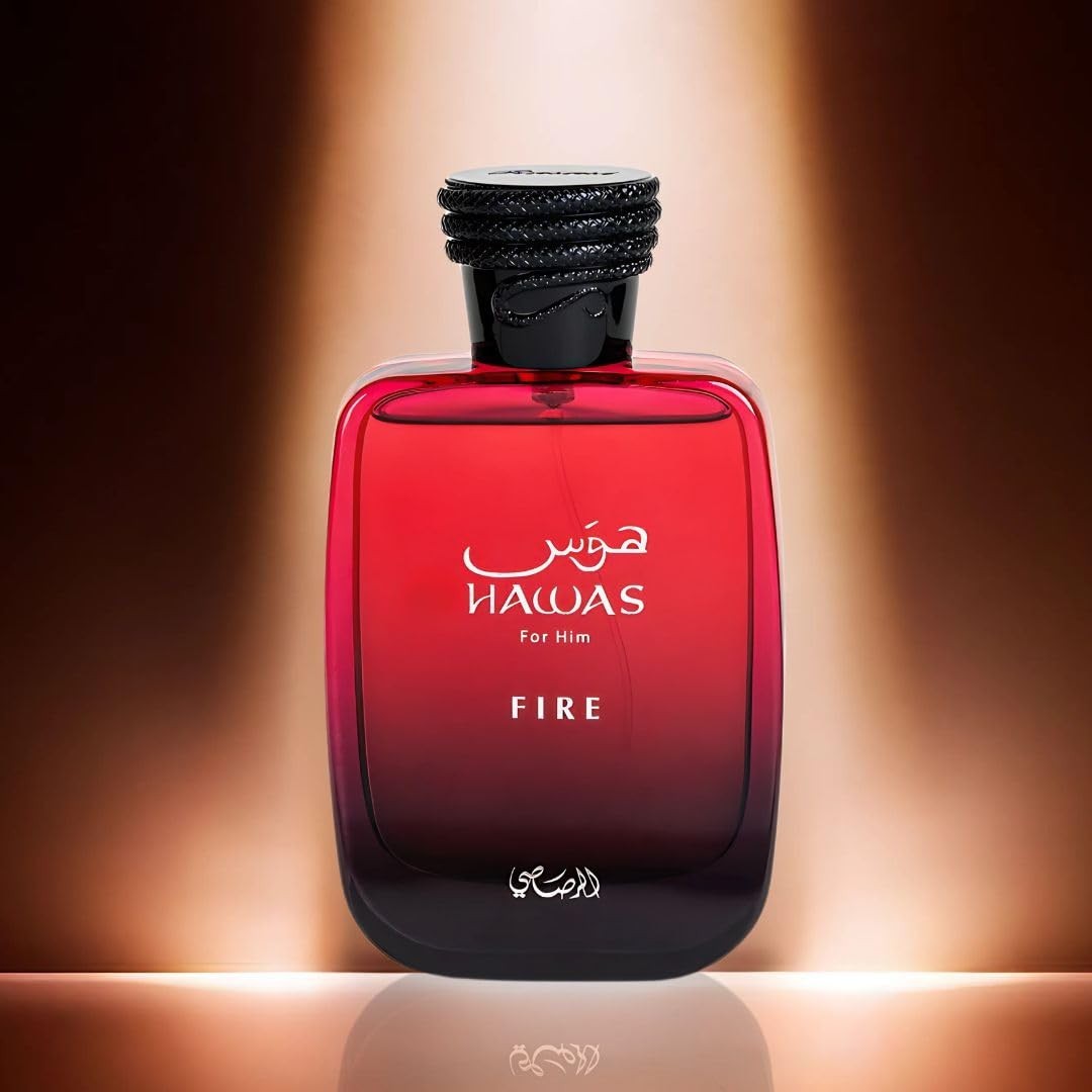 Rasasi Hawas Fire EDP 100ml 3.4oz for Men – Bold Long Lasting