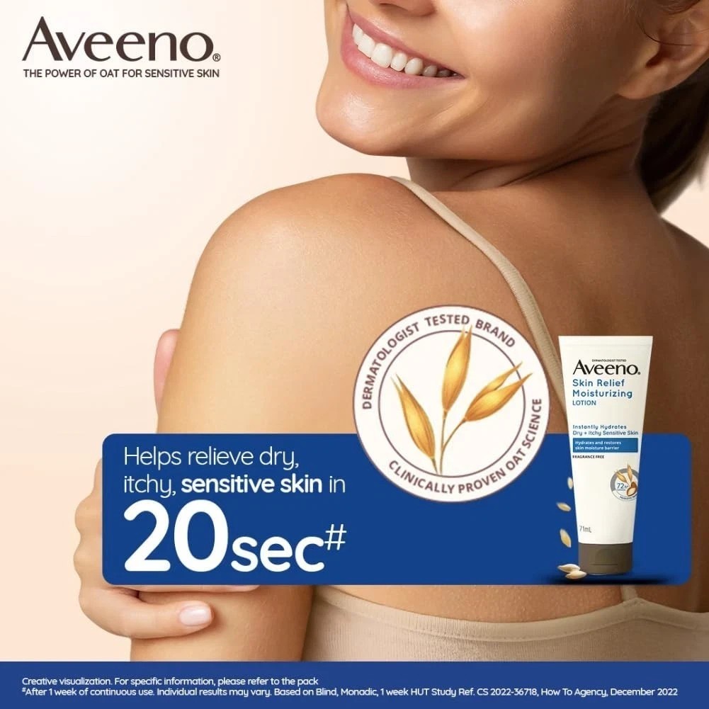 Aveeno Skin Relief Lotion for Sensitive Skin 71ml