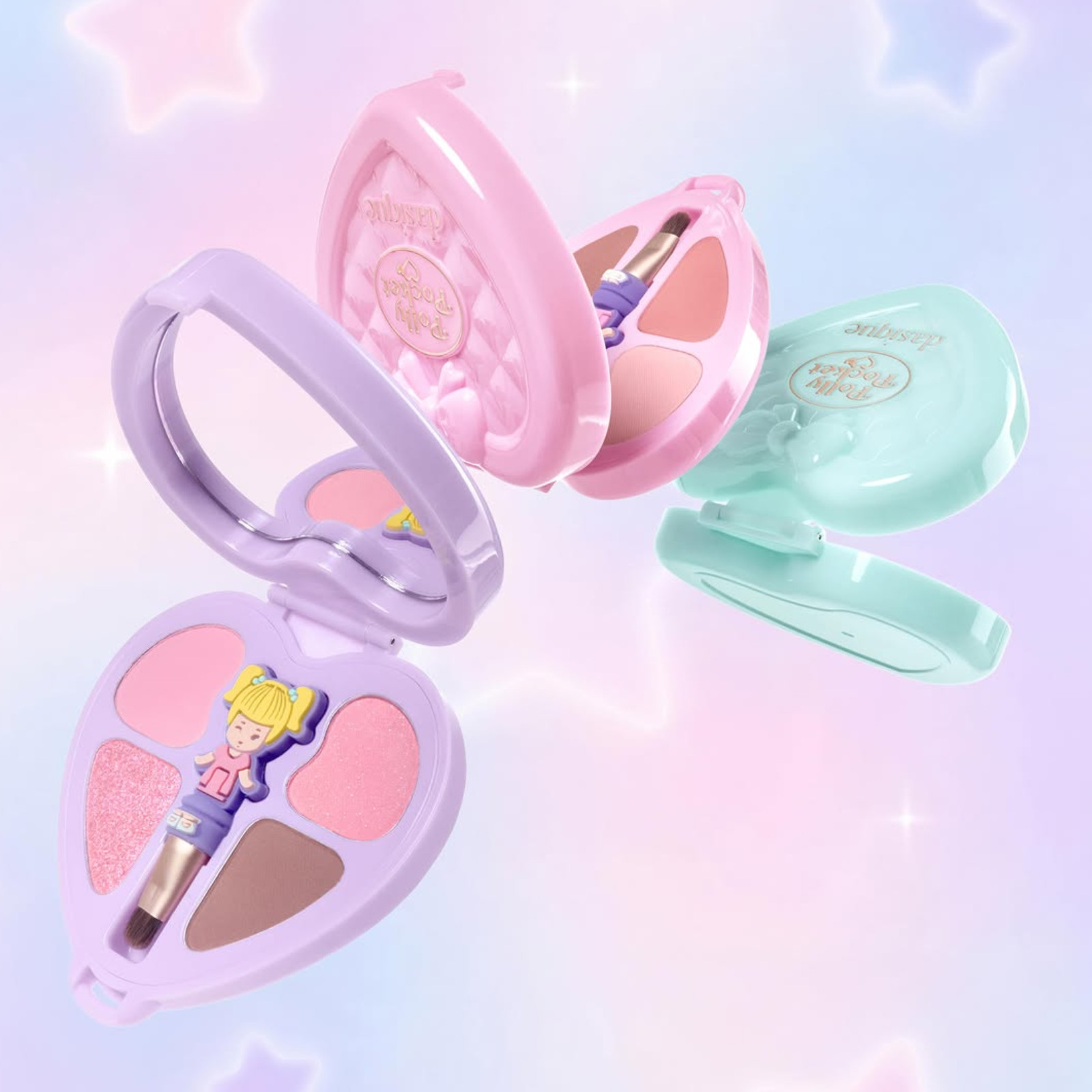 DASIQUE X Polly Pocket Little Shadow Palette 3.9~4.4g Limited K-Beauty