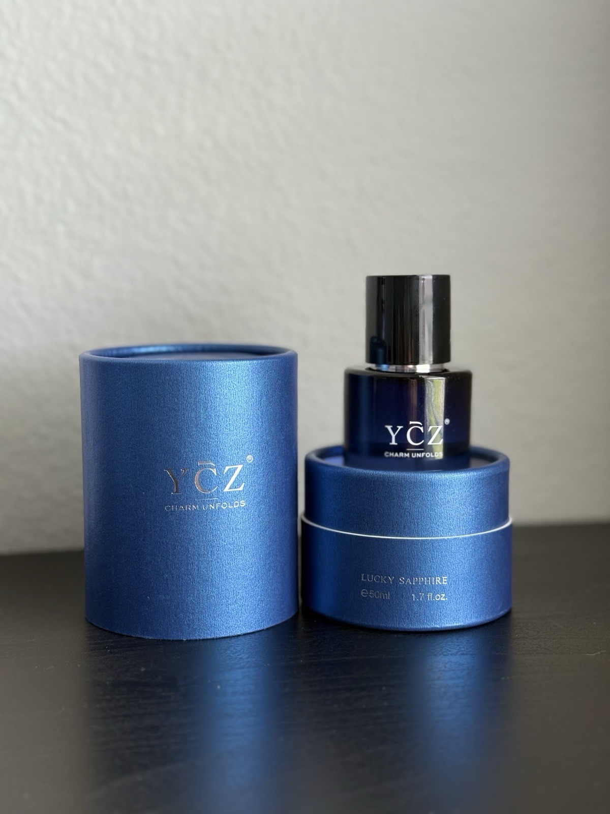 YCZ Lucky Sapphire Eau de Parfum EDP Perfume Spray 1.7 fl oz Regular Size