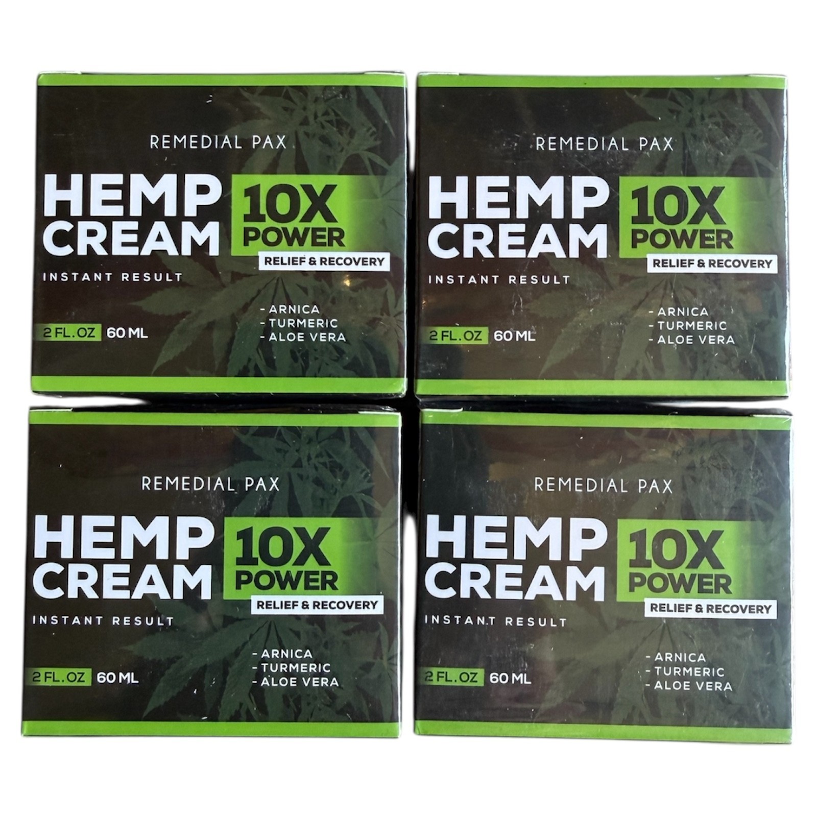 Remedial Pax Hemp Cream 10X Power – Relief & Recovery | 2 fl oz / 60 ml
