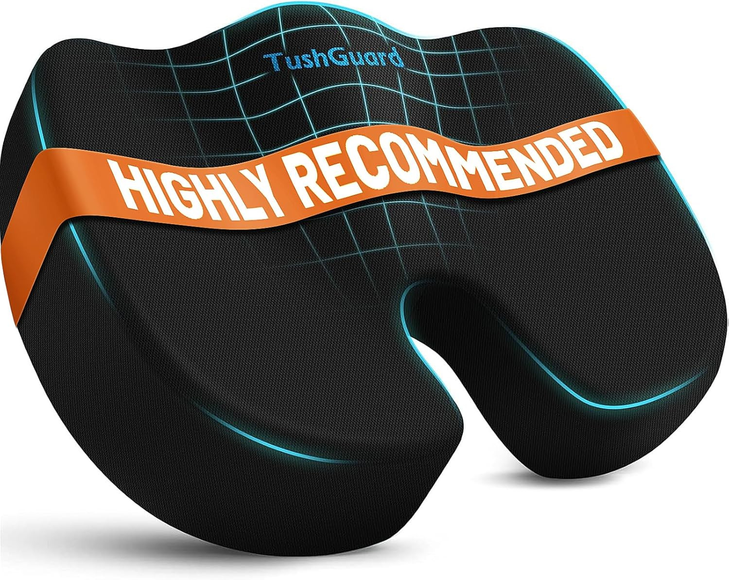 Seat Cushion for Office Chair Memory Foam Non-Slip Cushion Back, Relief Chair Pa