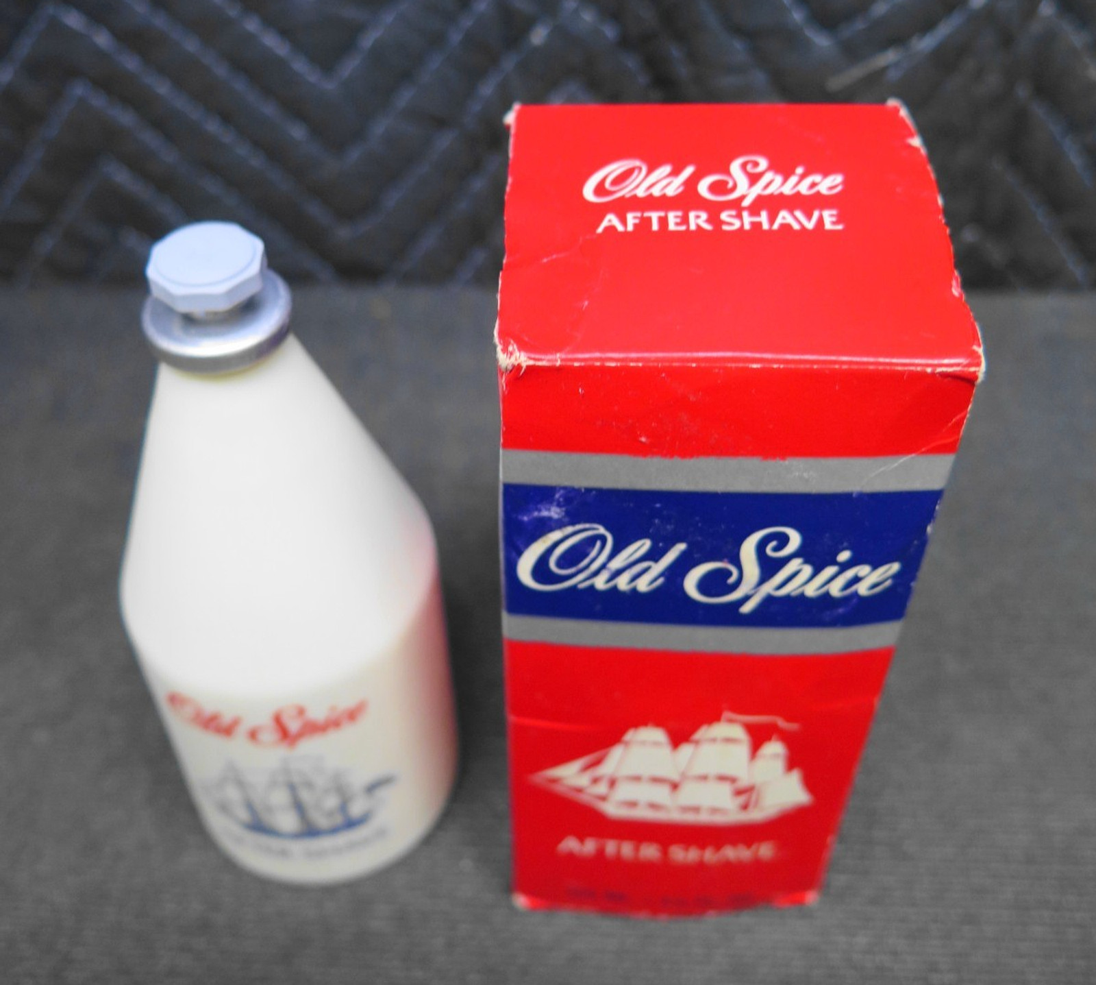 Vintage Shulton Old Spice After Shave 4 1/4 oz Star Cap W/ Box 1988 NOS