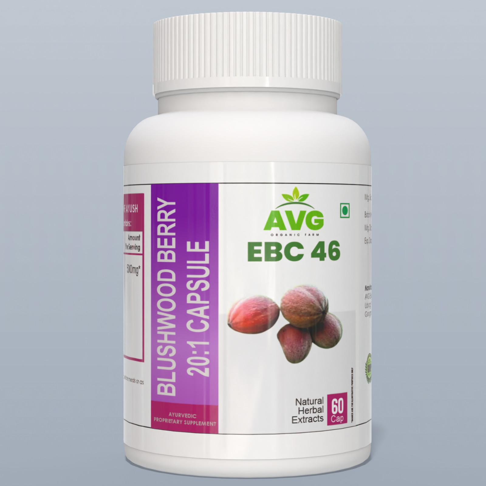 4 pack Blushwood berry 20:1 Extract ebc 46 240 Capsule EXP JAN 2028/.