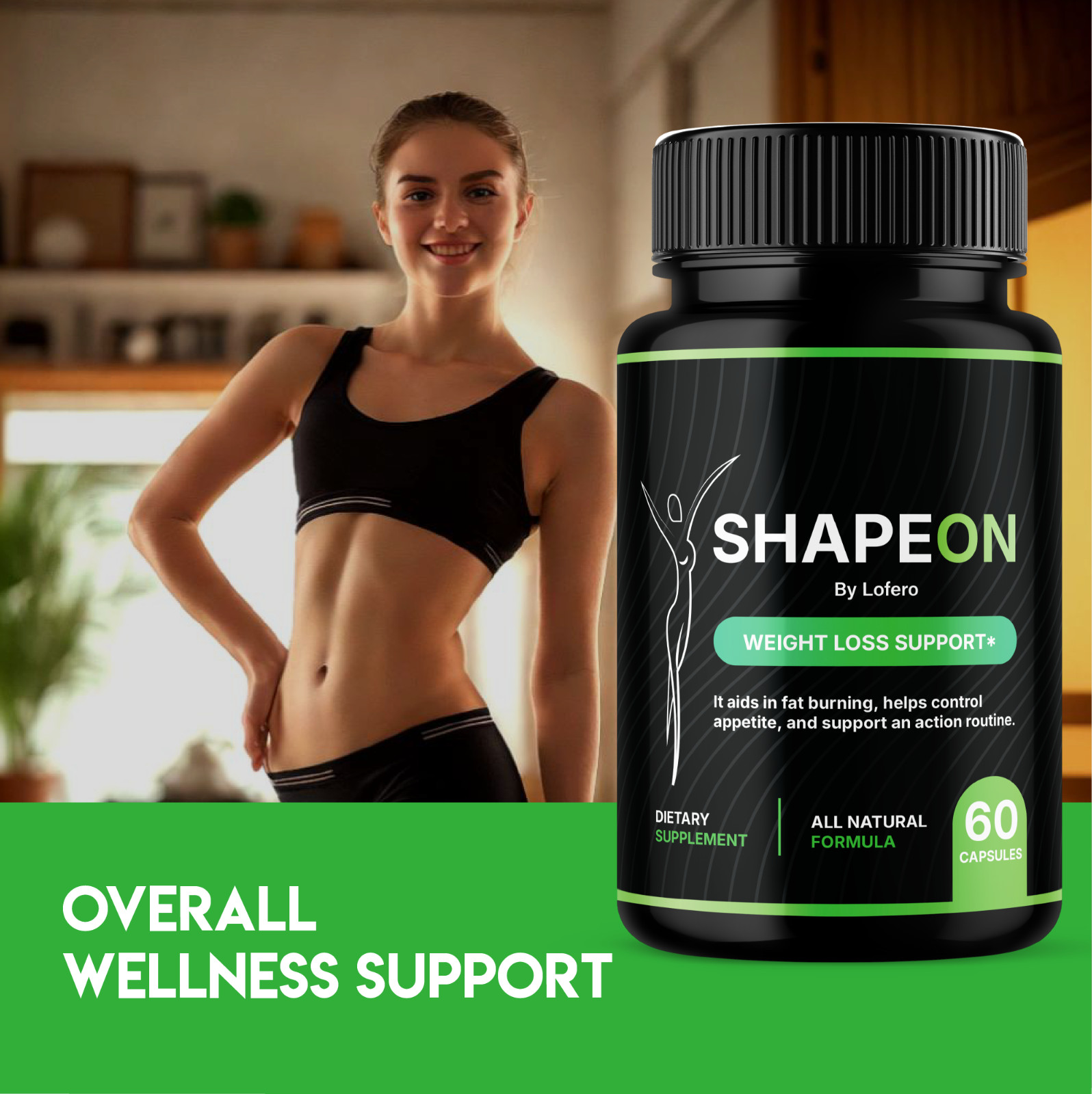 (3 Pack) Shape On Capsules Weight Loss Support ShapeOn Diet Pills Burner (180ct)
