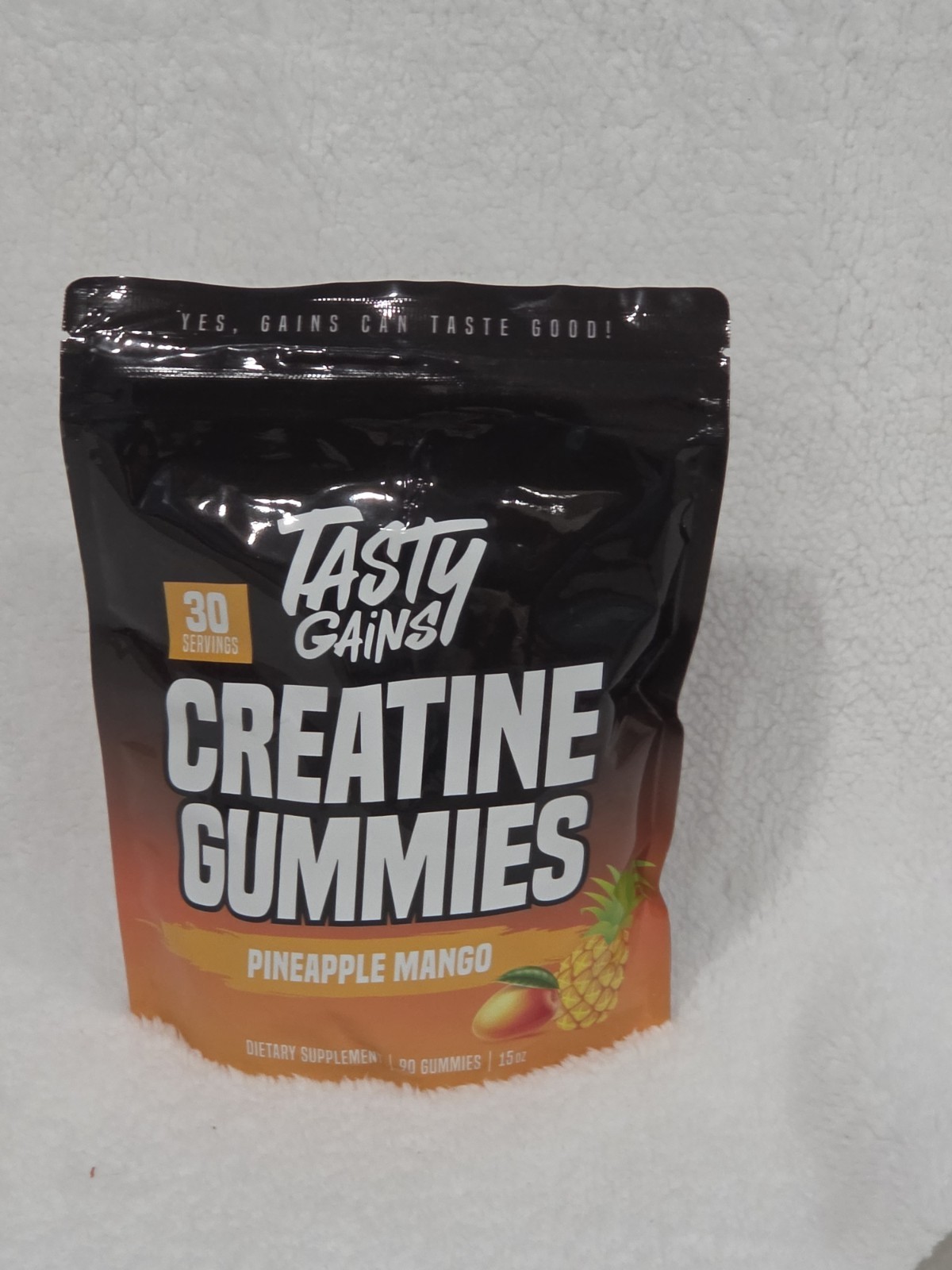tasty gains creatine gummies