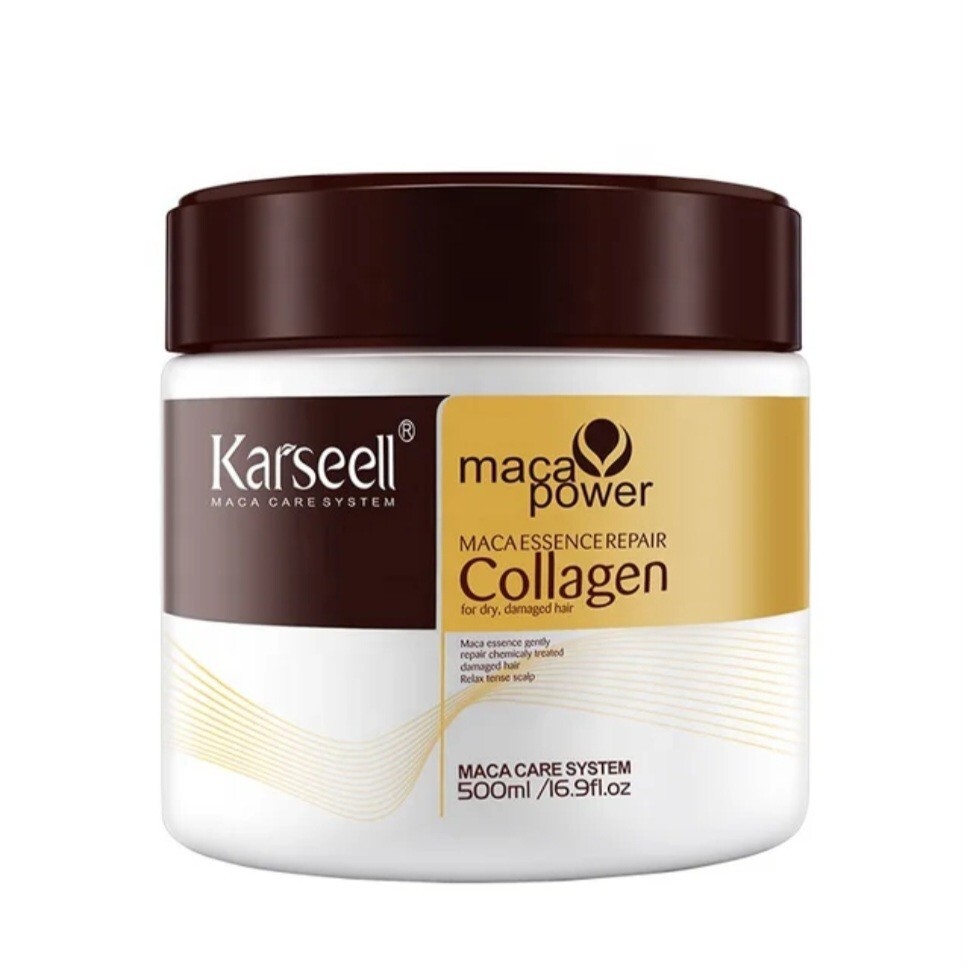 Hair Repair Mask With Argan Oil Fortifying Collagen And Keratin Detox Damage