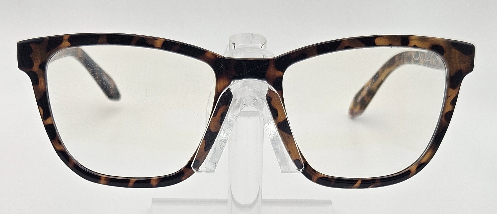 Quay Australia Hardwire 126 Eyeglasses 50-18 Tortoise Brown Unisex Frames R9