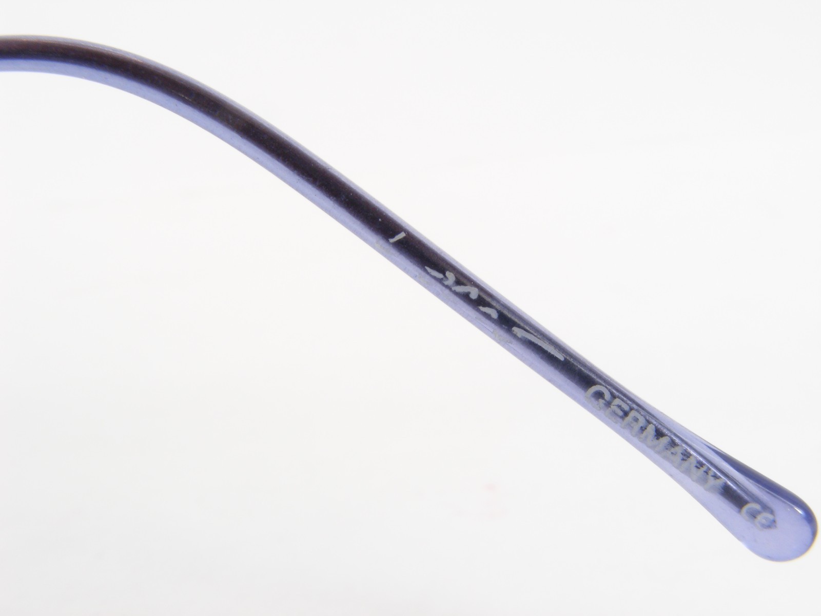 Vintage LOCCO Macchiato Rusty Red /Blue UNIQUE RARE LUXURY EYEGLASSES 47-19-138