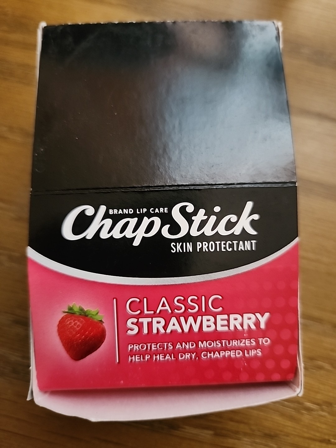 Lip Care, Classic Strawberry 12-Count – Bulk Lip Balm, Fruity & Sweet, 0.15 O…