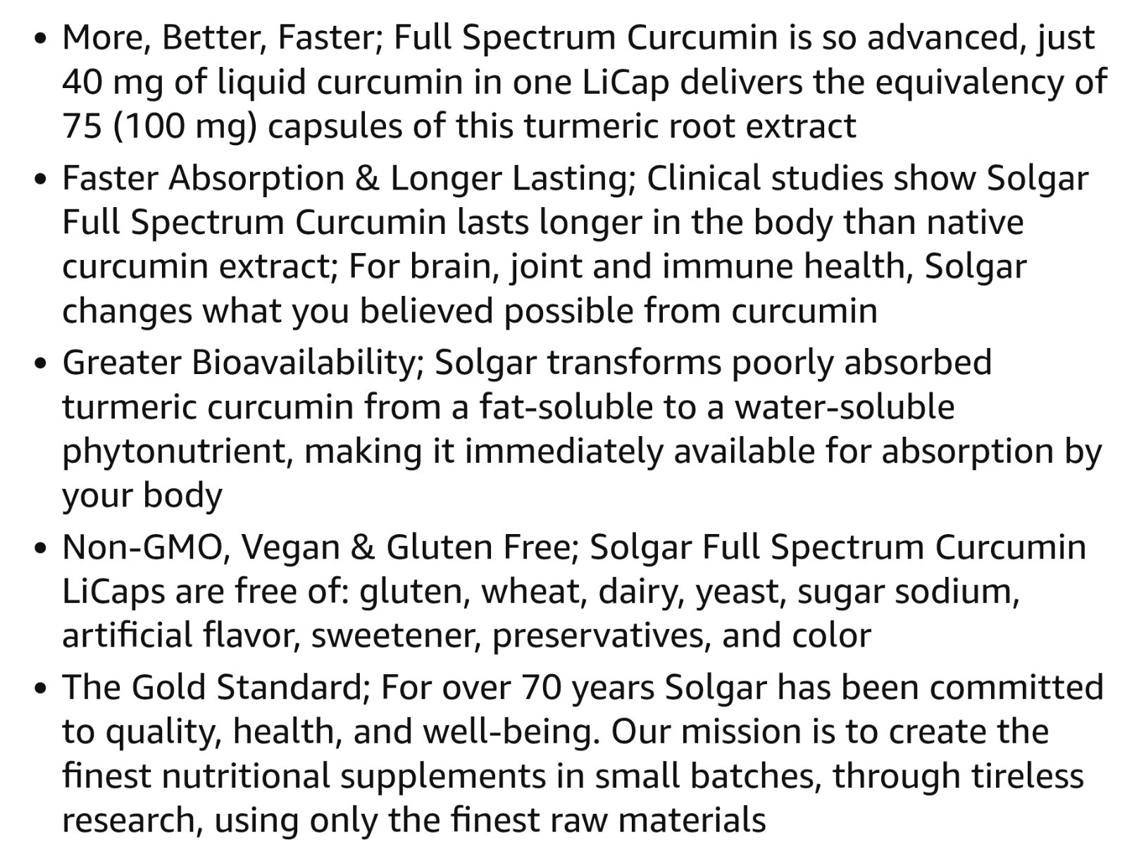Solgar Full Spectrum CURCUMIN 60 Liquid Gels ( 60 Servings ) BEST BY 10/26