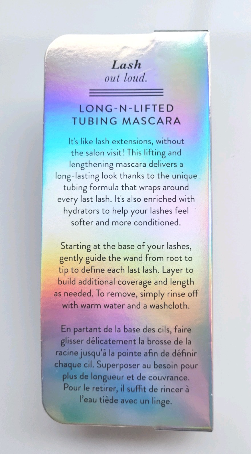 NEW Laura Geller Long N Lifted Tubing Mascara – Black-NIB