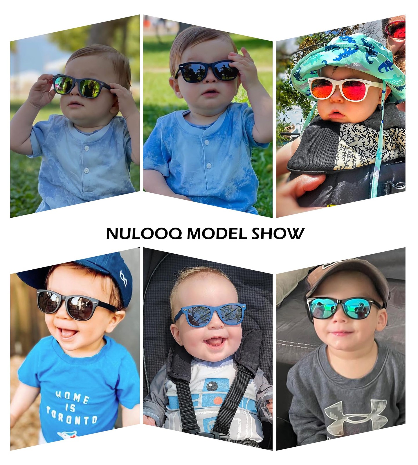 Polarized Baby Sunglasses with Strap – Unbreakable Flexible Infant Sunglasses…