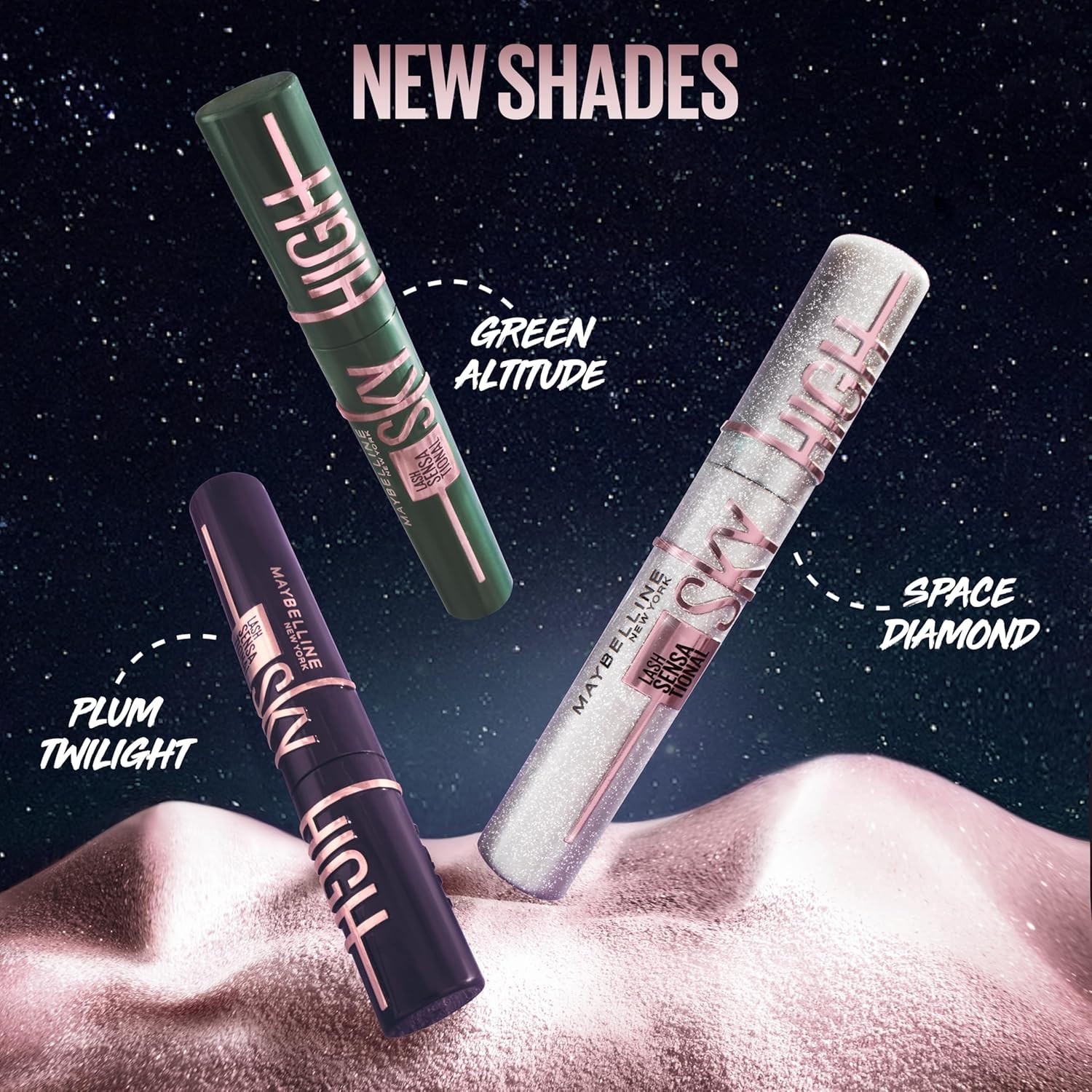 Maybelline Lash Sensational Sky High Washable Mascara Makeup, Volumizing, Length