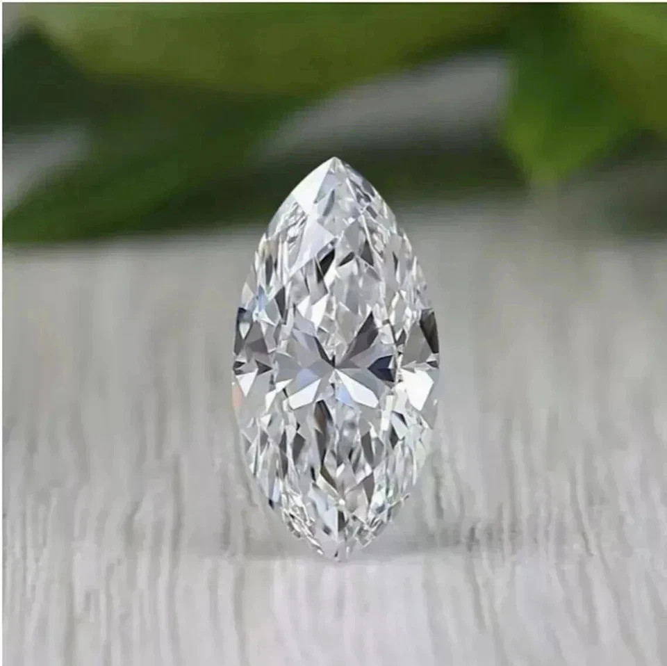6.00 Ct Natural D Color Marquise Cut Lab Grown Loose Diamond VVS1 Certified