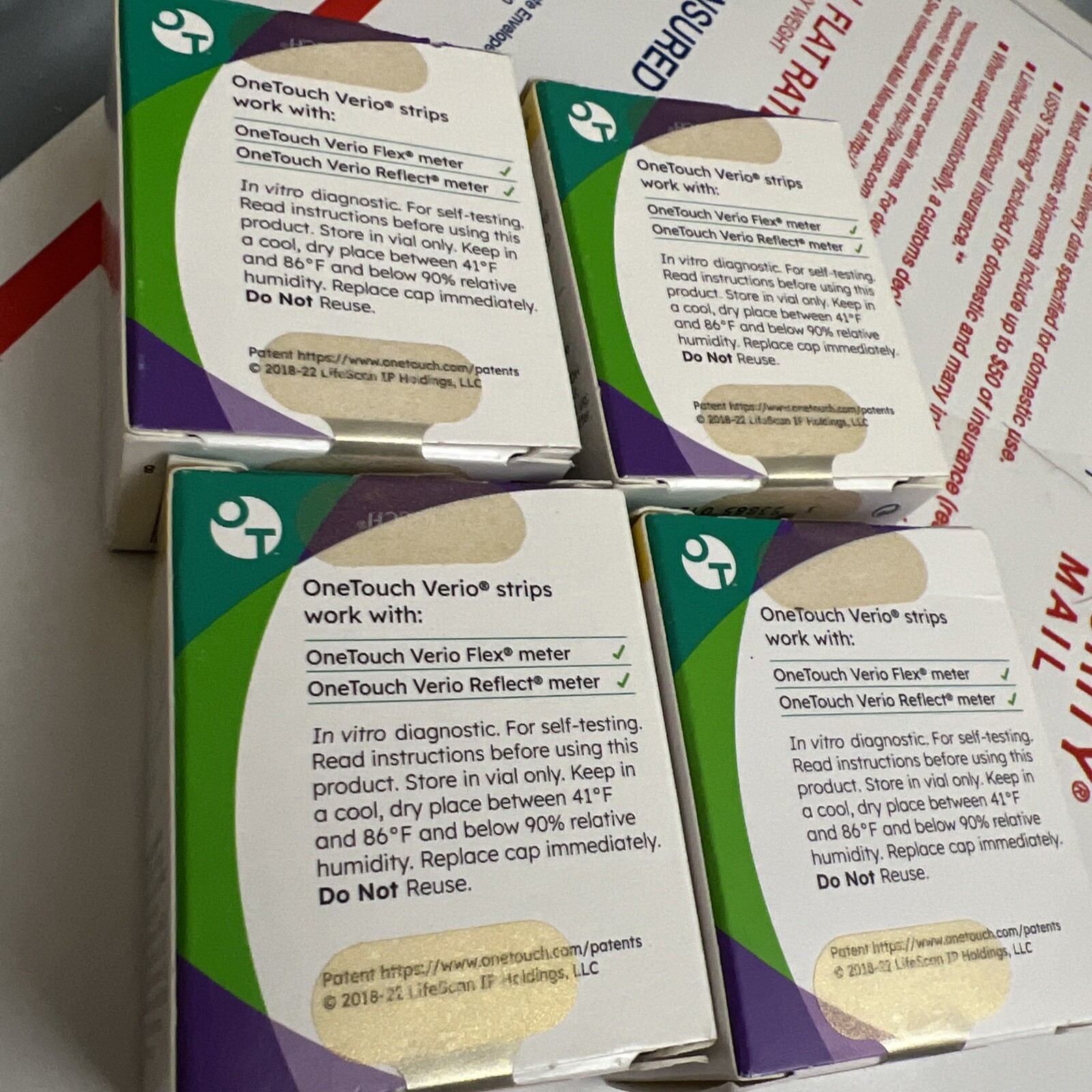 120 Yes 120ct OneTouch Verio Test Strips exp 8/2025