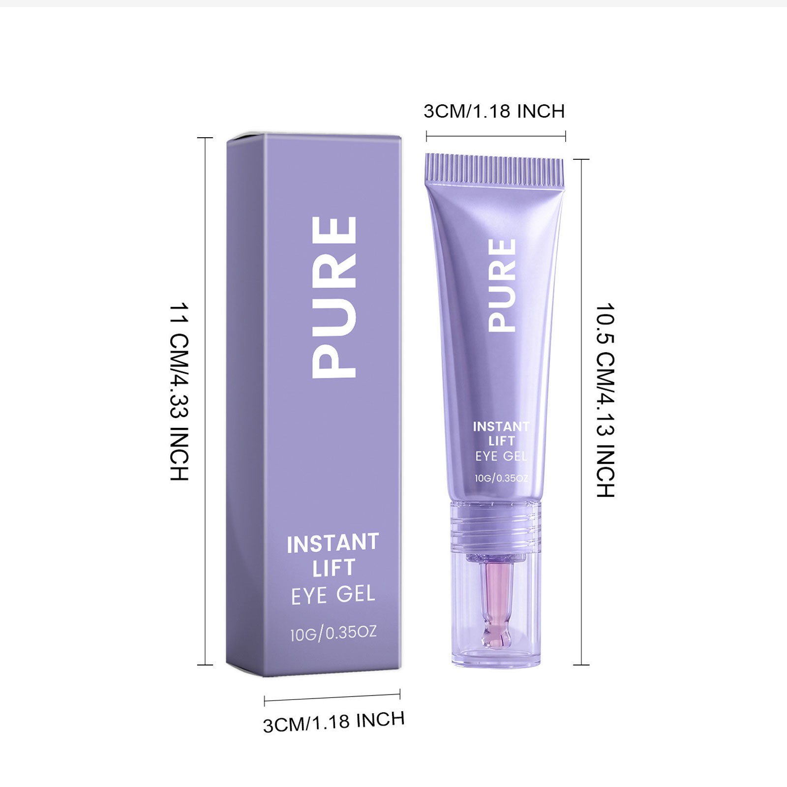 NEW! GOPURE Instant Lift Eye Gel – For Puffiness & Bags, Fine Lines 0.34 Oz NIB1