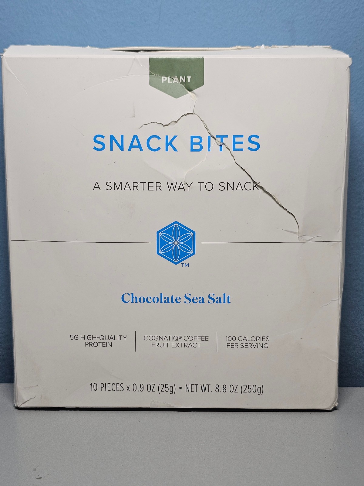 Isagenix Snack Bites – Chocolate Sea Salt – 10 bars – Exp 11/2026 – Read Ad!