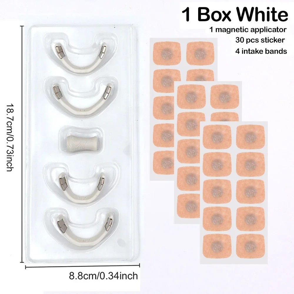 Magnetic Nasal Breathing Dilator Kit Anti Snoring Nose Clip Sport Airflow