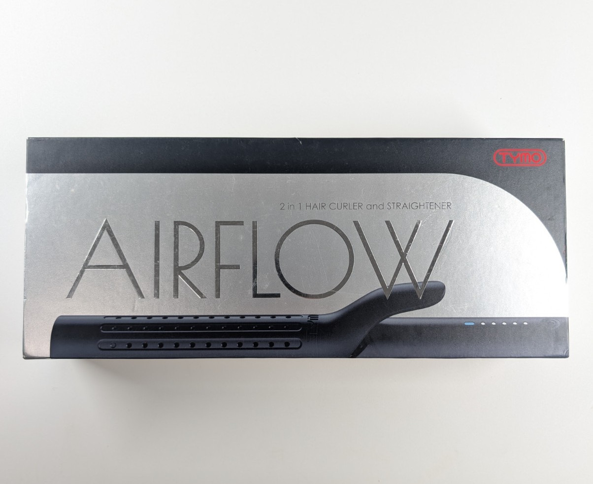 TYMO 2 in 1 Hair Curler and Straightener Airflow Dual Voltage 5 Temps Black 1.25