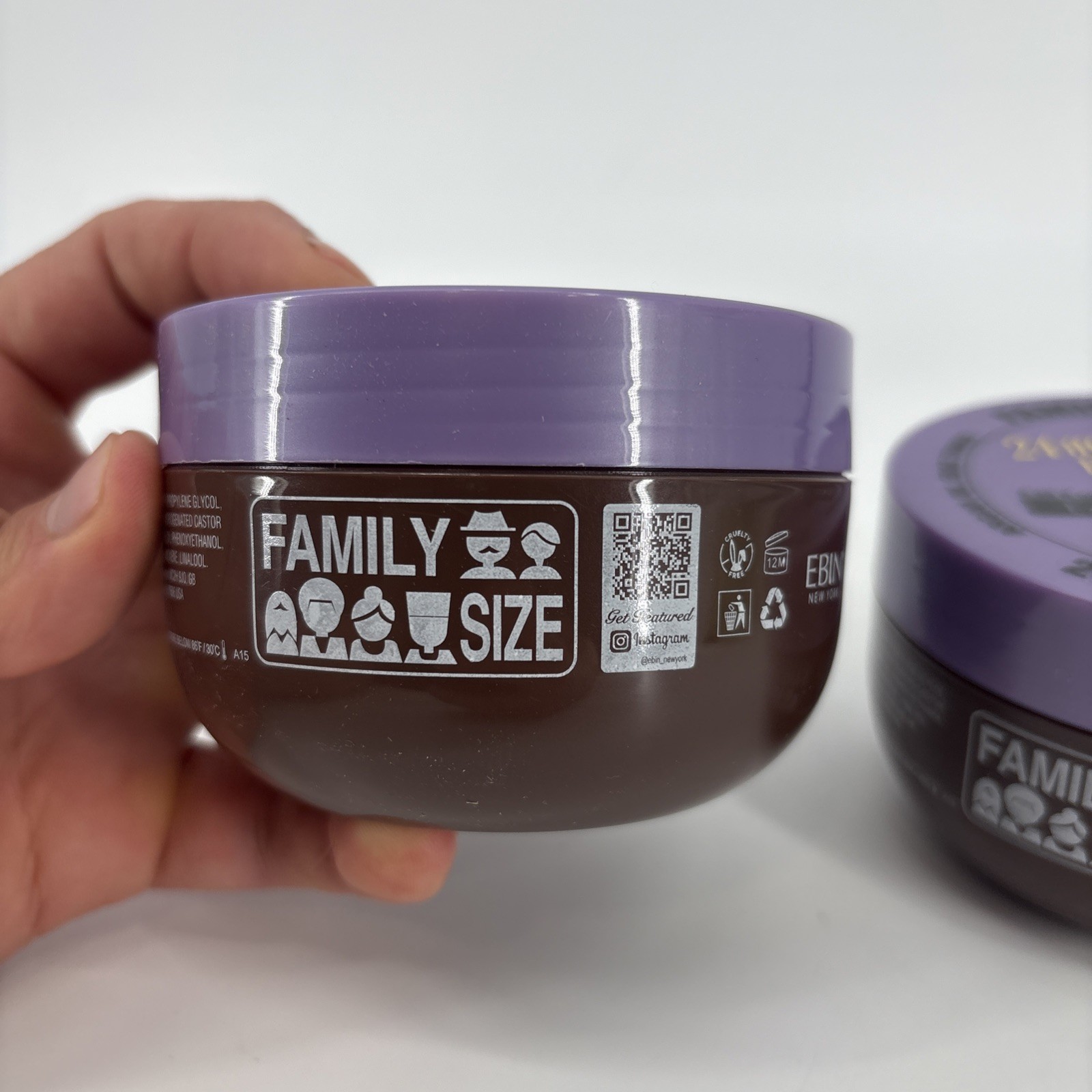 (2) EBIN 24 Hour Edge Tamer – Extreme Firm Hold – 8.25oz / 250ML Argan Oil