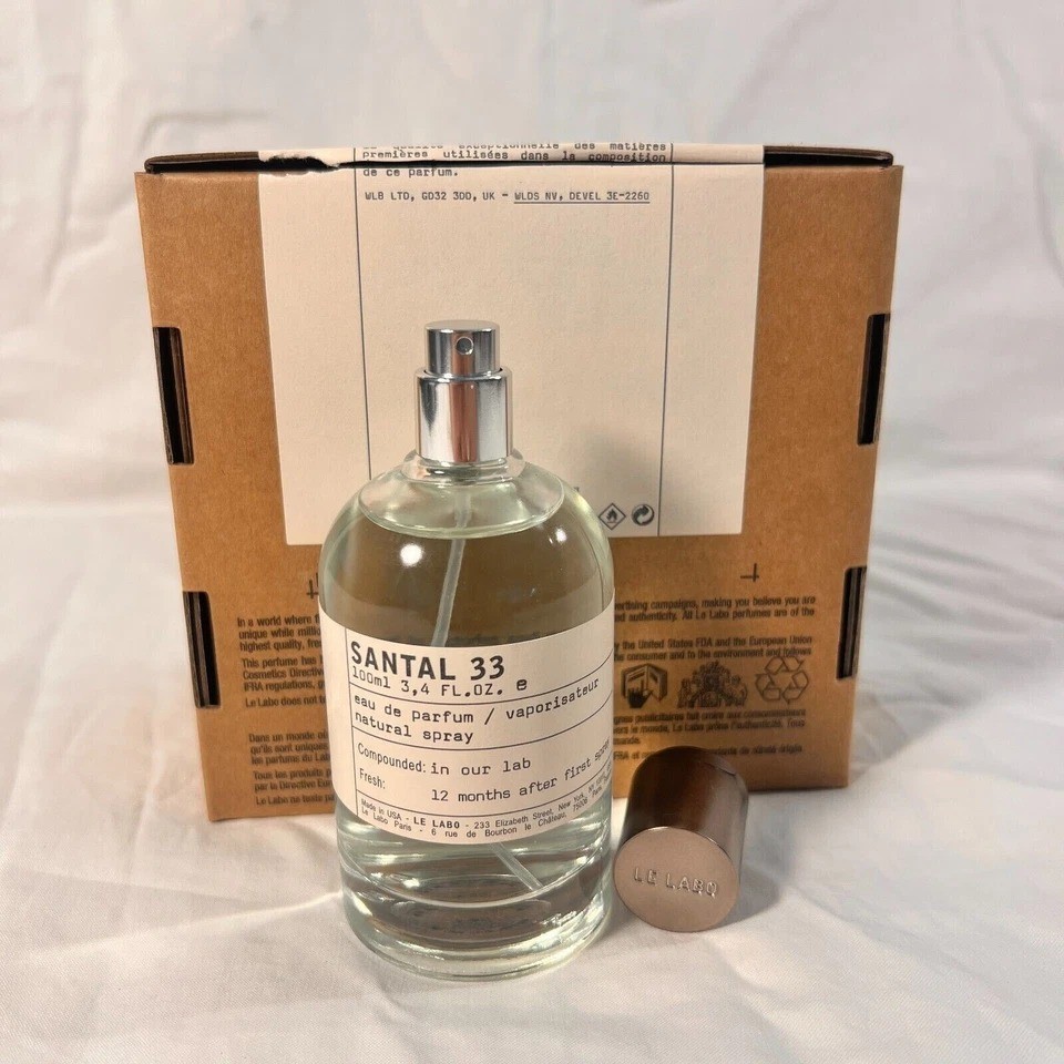 santal 33 100ml 3.4 Unisex Sealed New in Box ( Authentic)