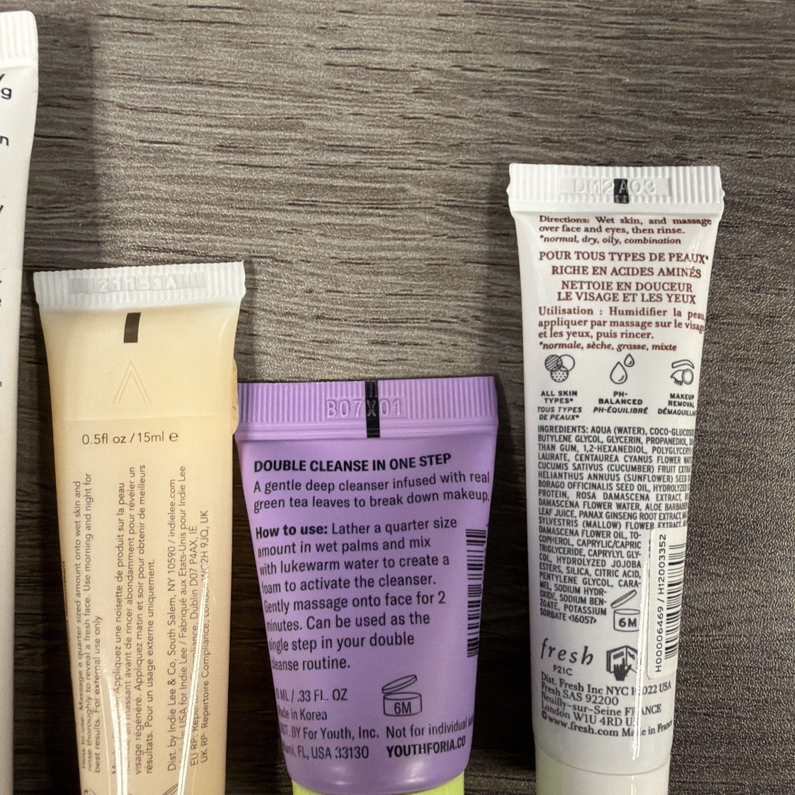 Variety Lot of Cleansers from Different Brands – Mini Size