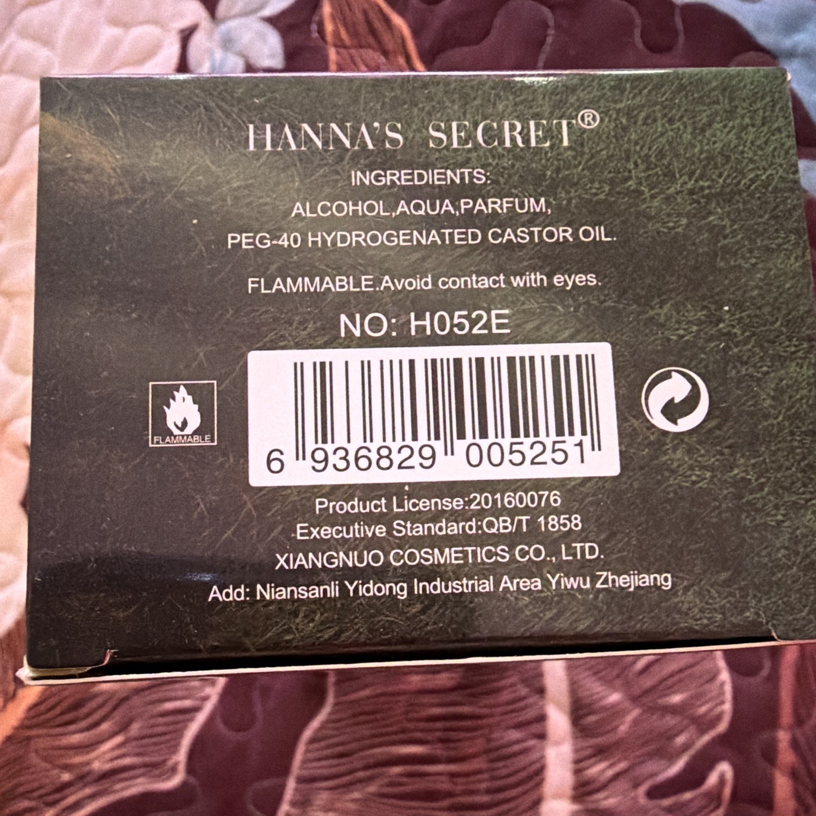 Hanna’s Secret Noble Princess Fragrance Mist Girls Perfume 150 ml H052E