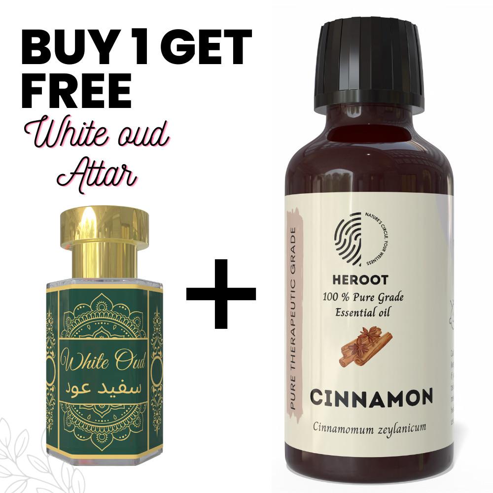Cinnamon Essential Oil 10ml Aromatherapy Diffuser Home Fragrance DIY +Free Attar