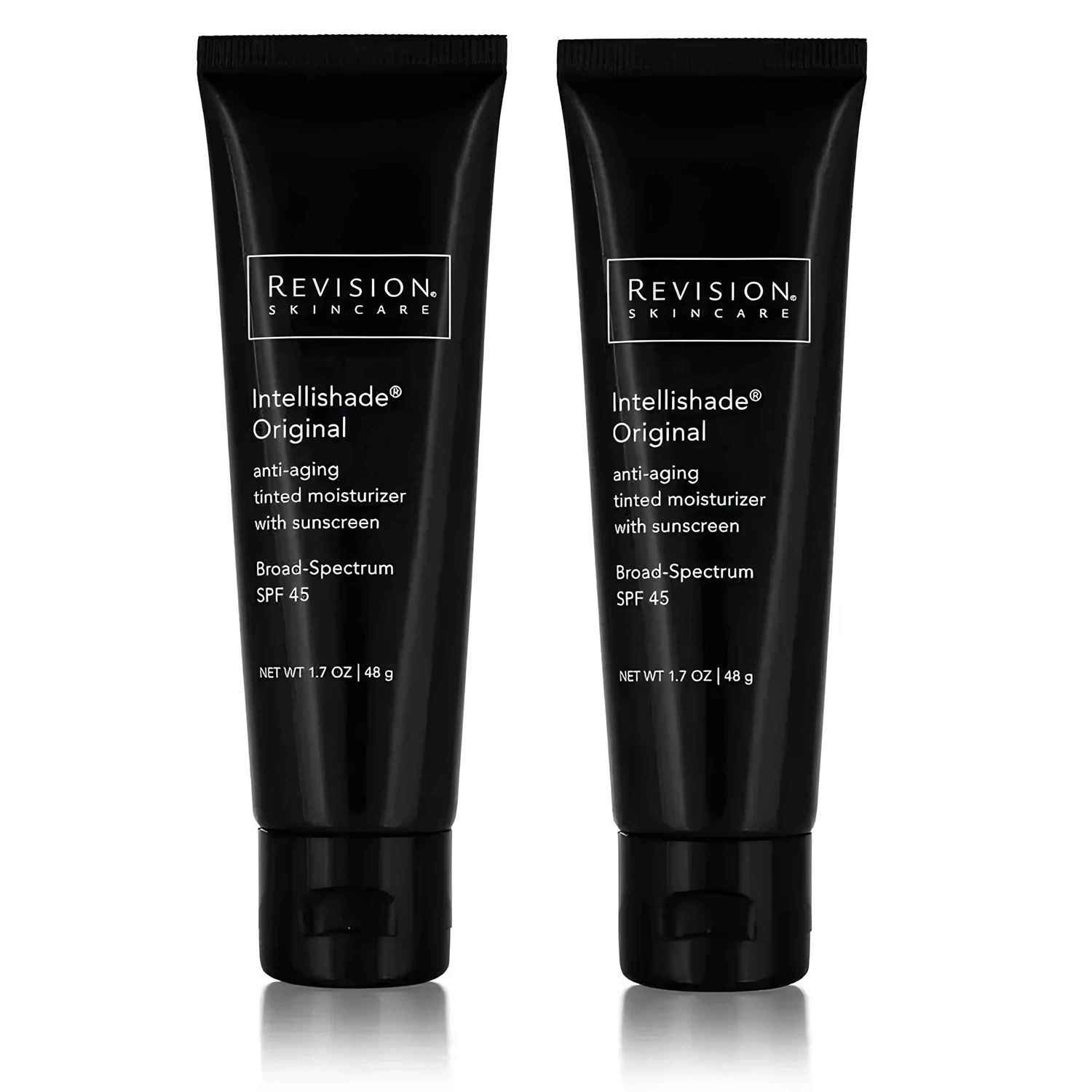 2 PACK Revision Intellishade Original Tinted Moisturizer SPF 45 1.7 Oz NEW SEAL