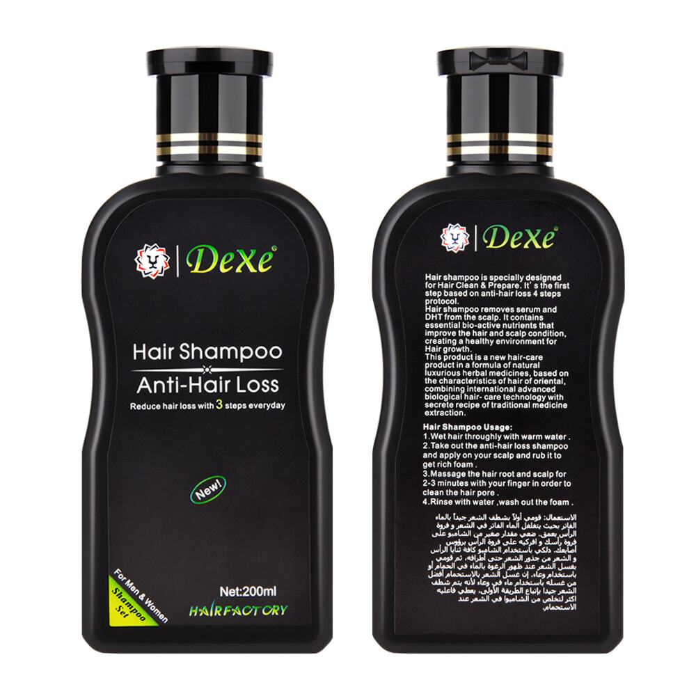 DEXE Anti-Hair Loss Shampoo Chinese Herbal Hair Regrowth For Men & Women 200ml