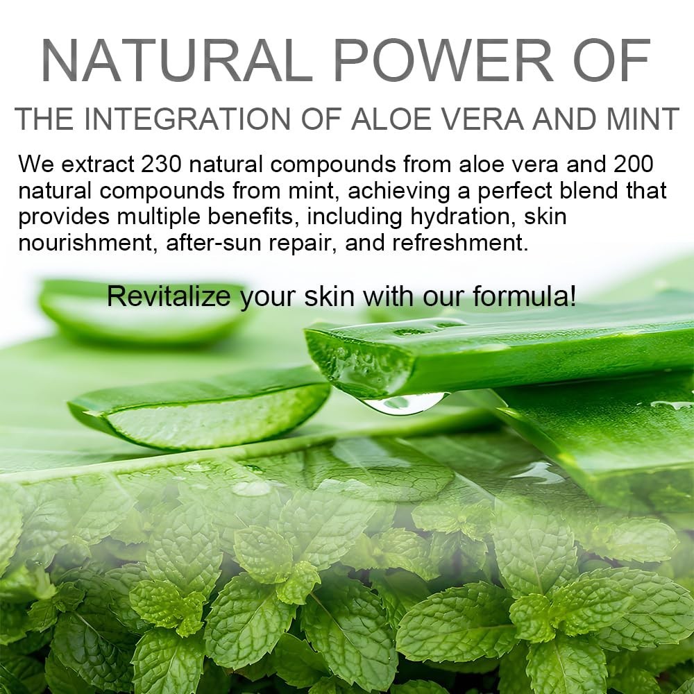 Aloe Vera Gel (THICK) 100% Pure Organic Soothing Moisturizing Skin Lotion