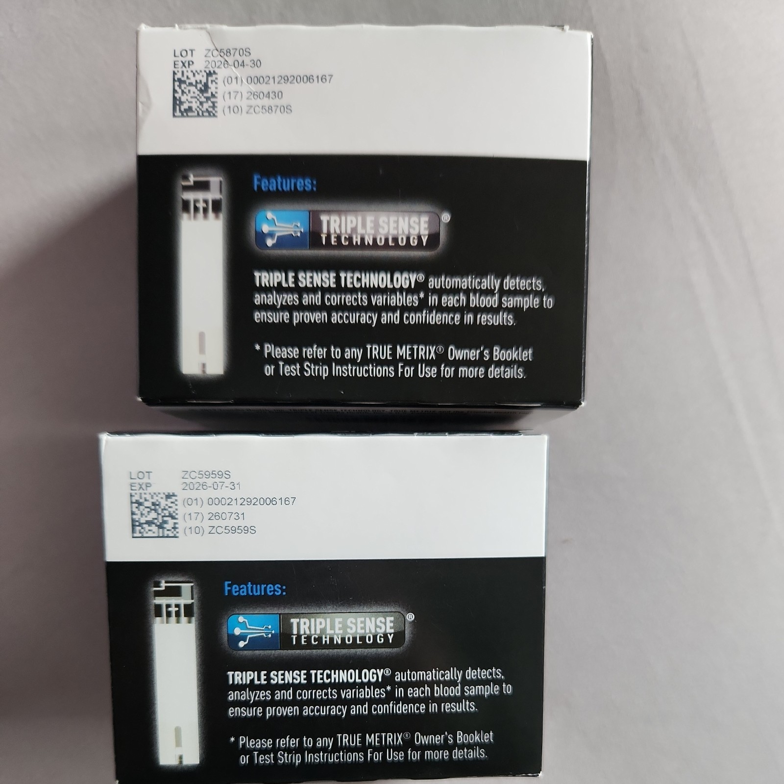 True Metrix Blood Glucose Test Strips 200 count EXP 04/2026+