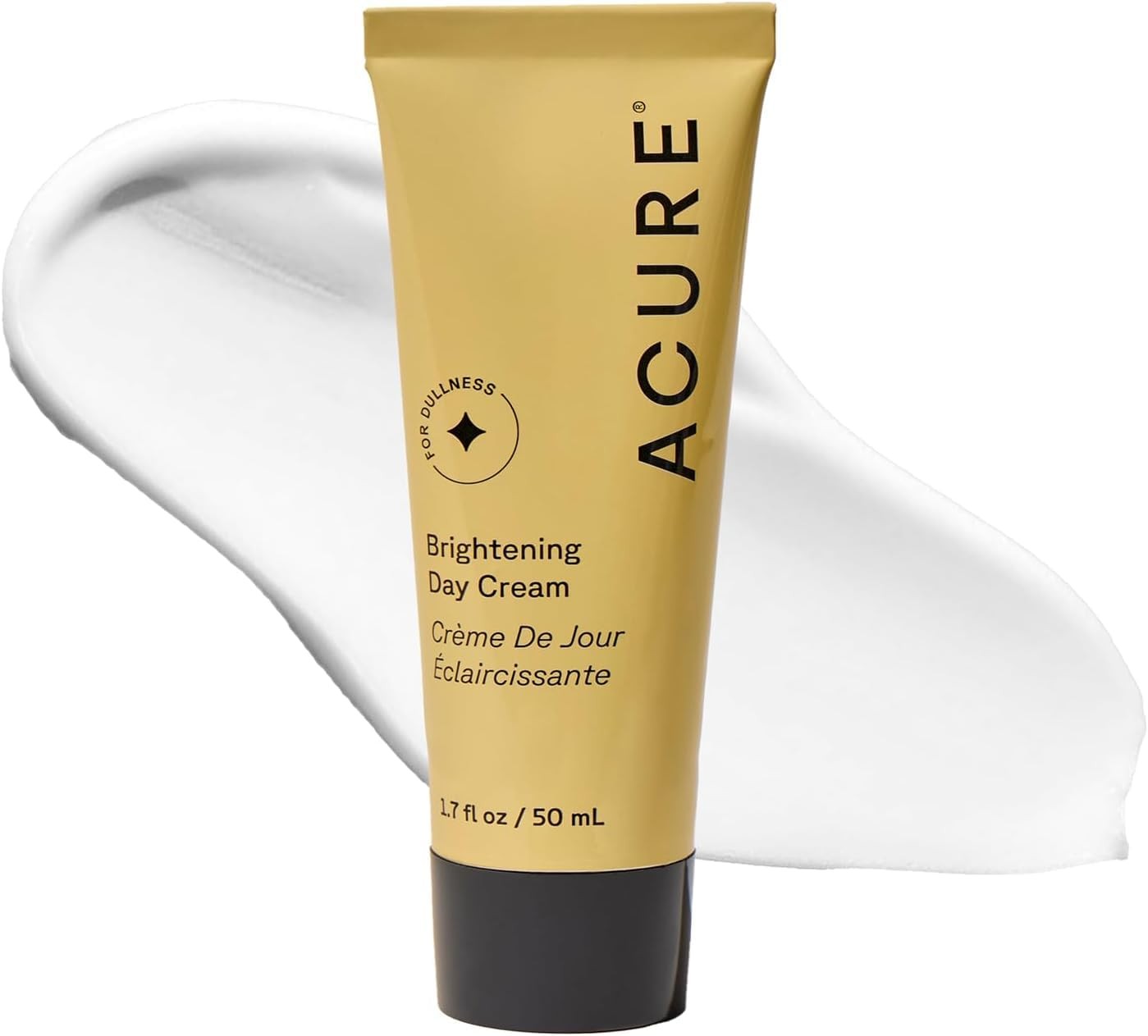Acure Brightening Day Cream – Cica Cream, Anti 1.7 Fl Oz (Pack of 1), Ivory