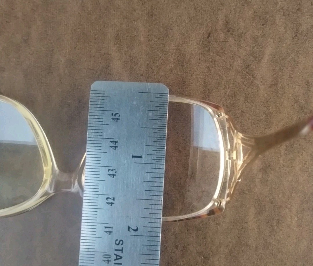 Saint Laurent SL Unknown Style Designer Eyeglasses..Red Wine And Champagne Color