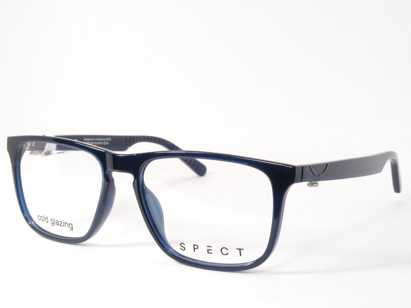 SPECT COLBY-002 Transparent Dark Blue UNIQUE EYEGLASSES GLASSES 54-16-145mm