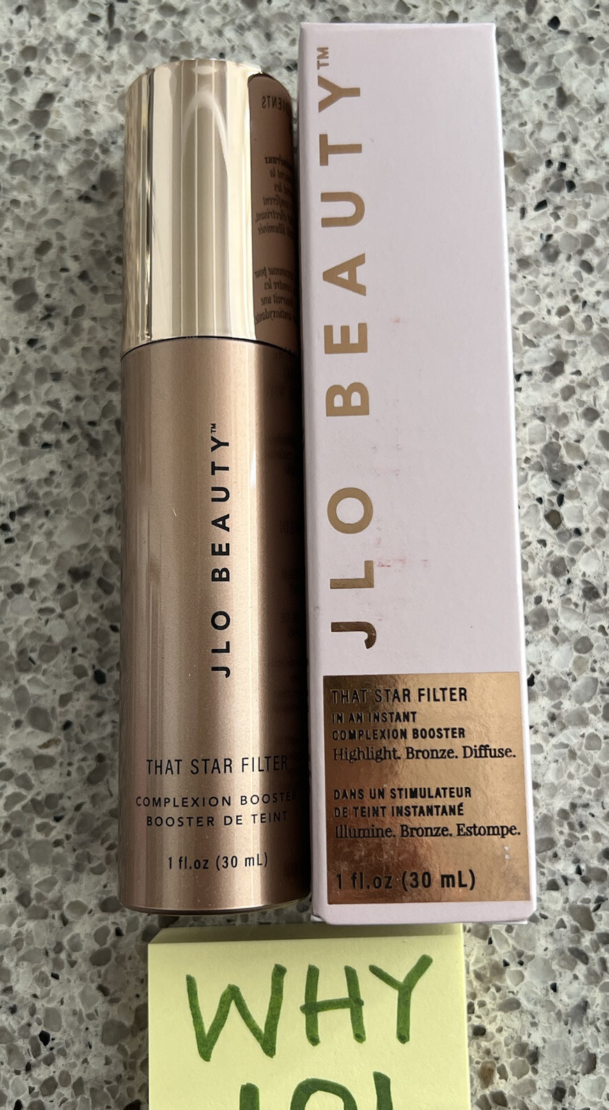 JLO BEAUTY That Star Filter in ROSE GOLD Complexion Booster 1oz/30mL FULL SIZE