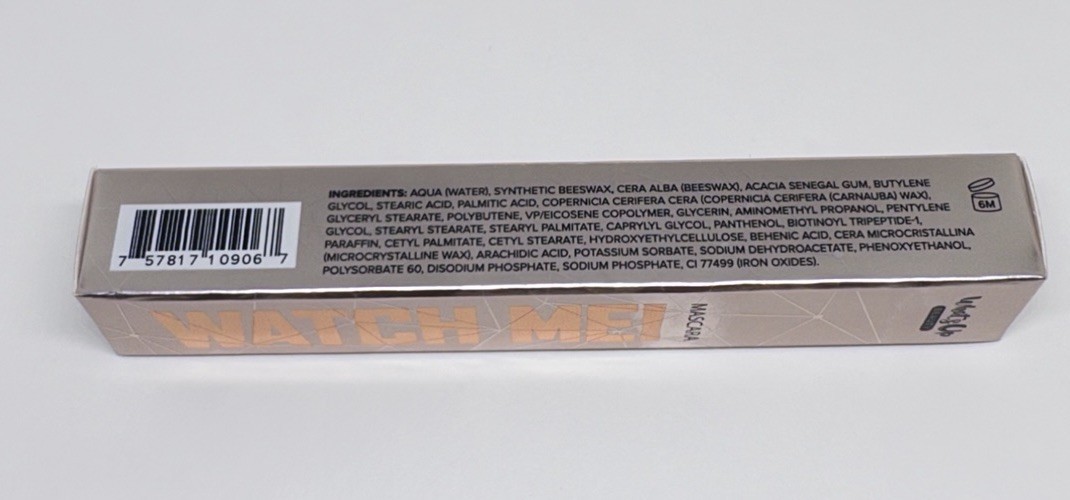 Whats Up Beauty Watch Me! Mascara Volumizing Lengthening Black 0.28 fl oz