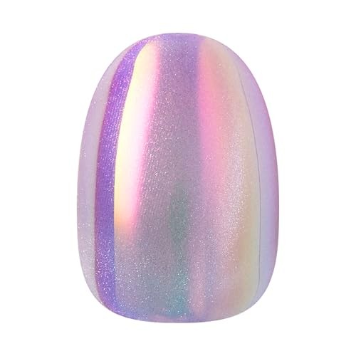 Glam, Press On Nails, Nail glue included, », Pink Size, Short One n Only
