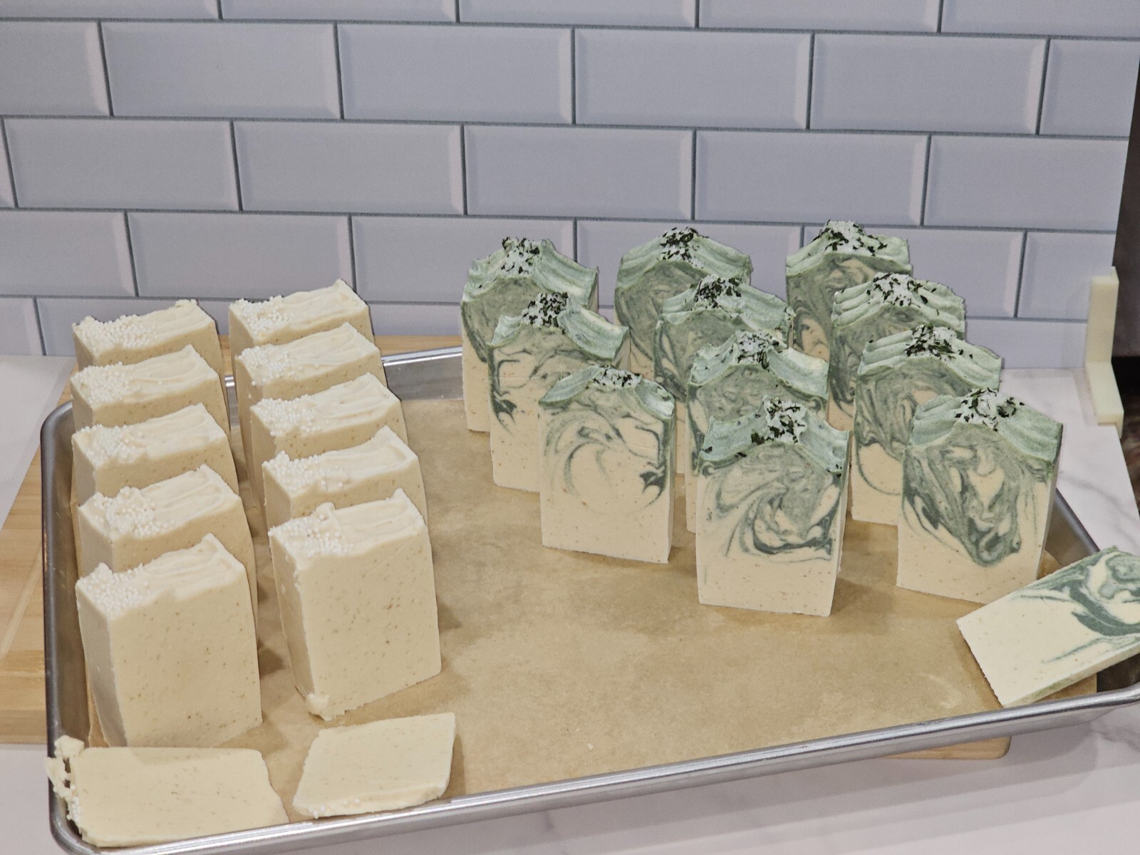 Oatmeal Milk Honey Soap Bars w/Tallow, Goats Milk, and Colloidal Oats