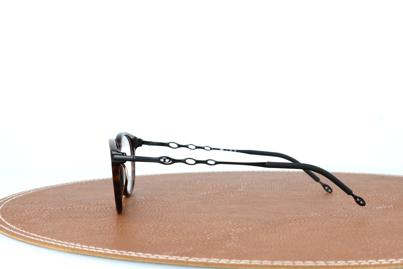 Diesel Dl4007 2003 Havana Oval Eyeglasses Frames 52-17-145