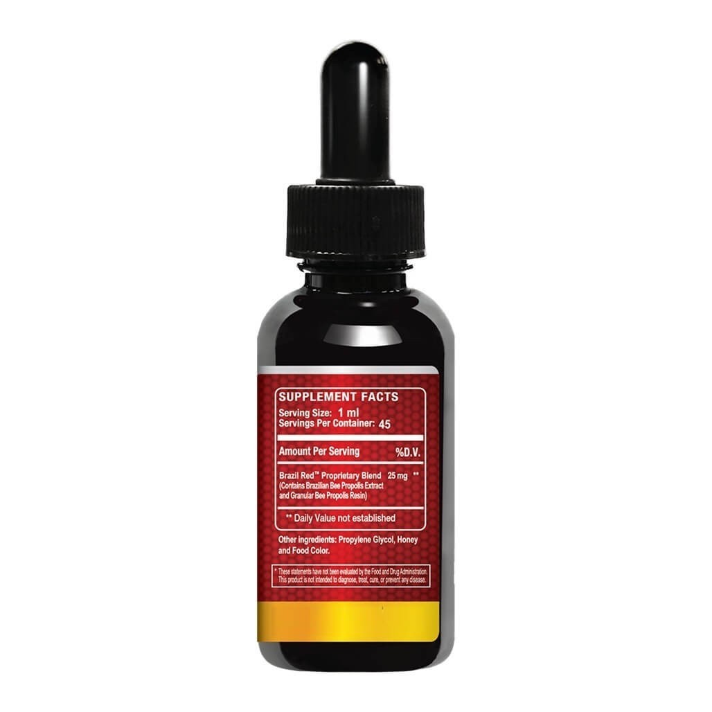 Brazil Red Bee High Concentrate Propolis Liquid (45 ML) – 2 Bottles
