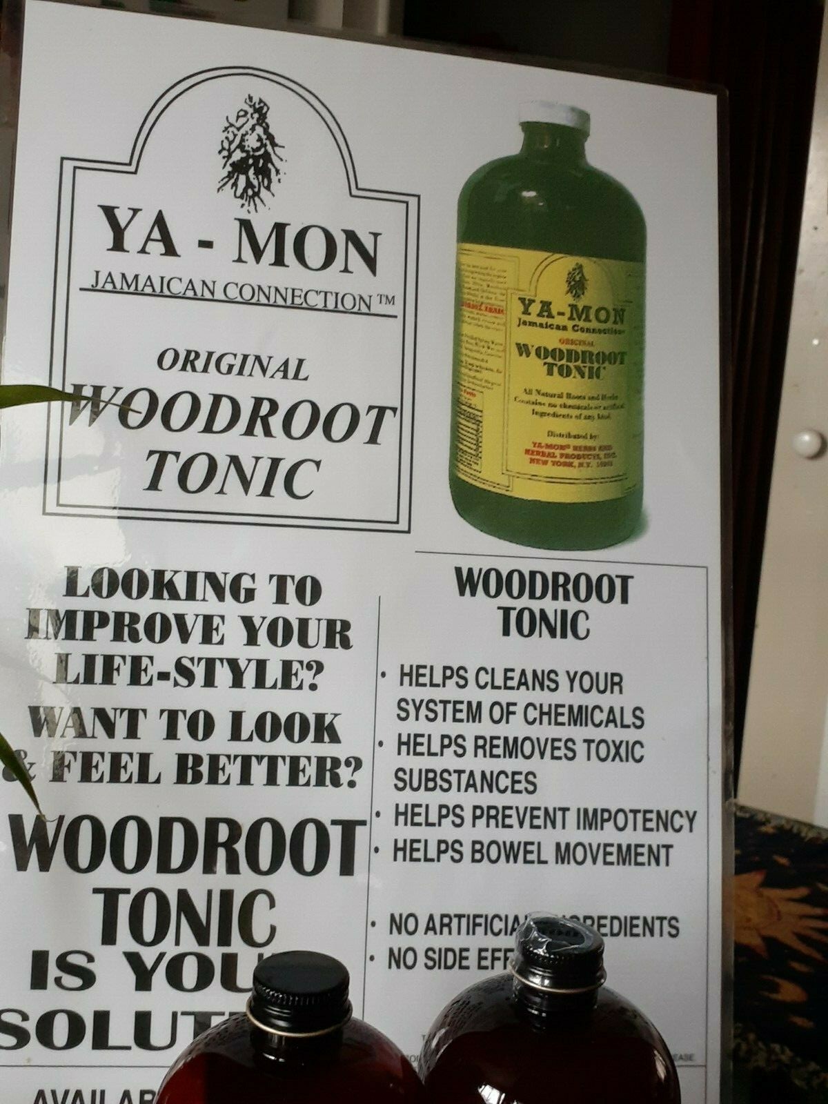 Ya Mon Original Woodroot Tonic…32 oz