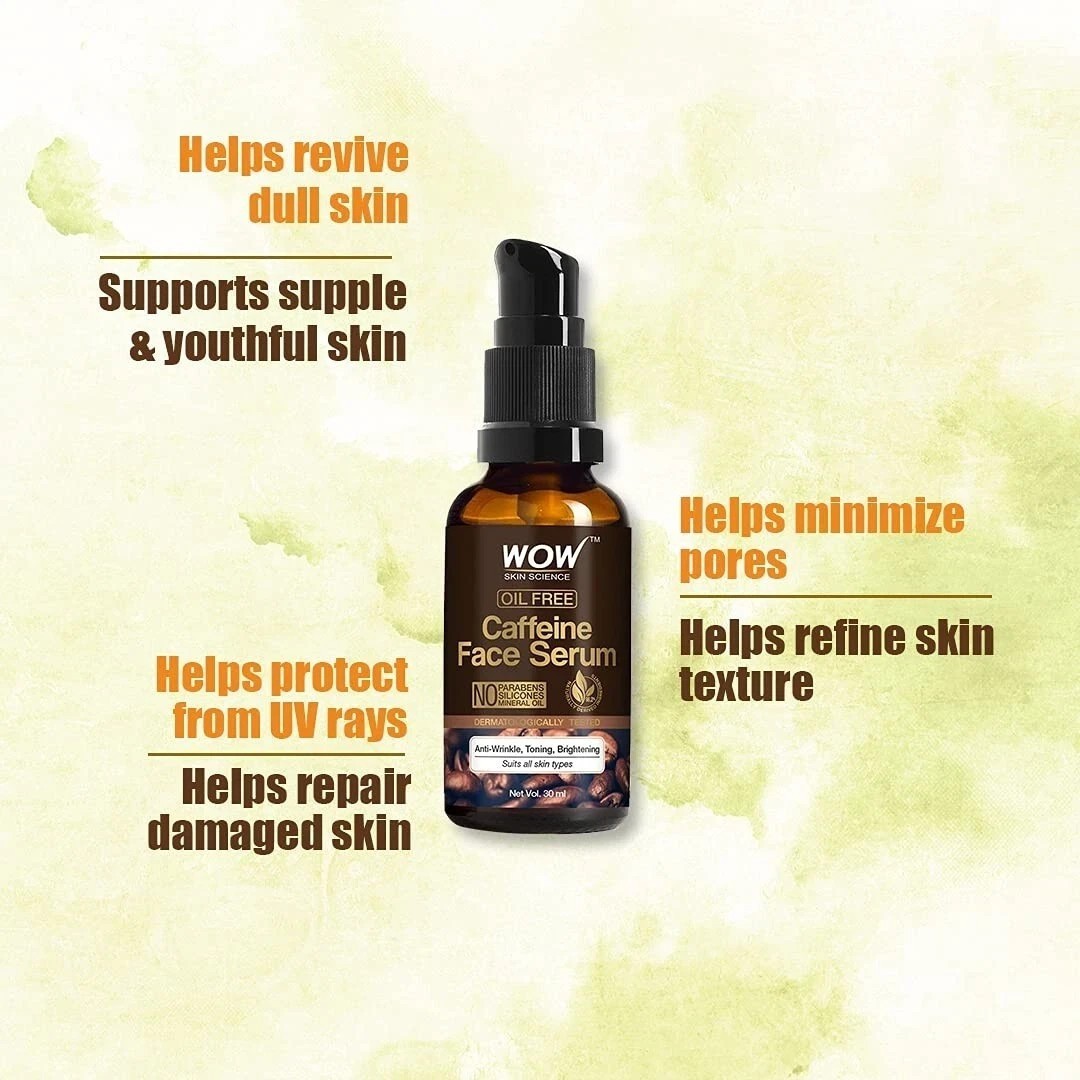 WOW Skin Science Caffeine Face Serum (30ml) ,