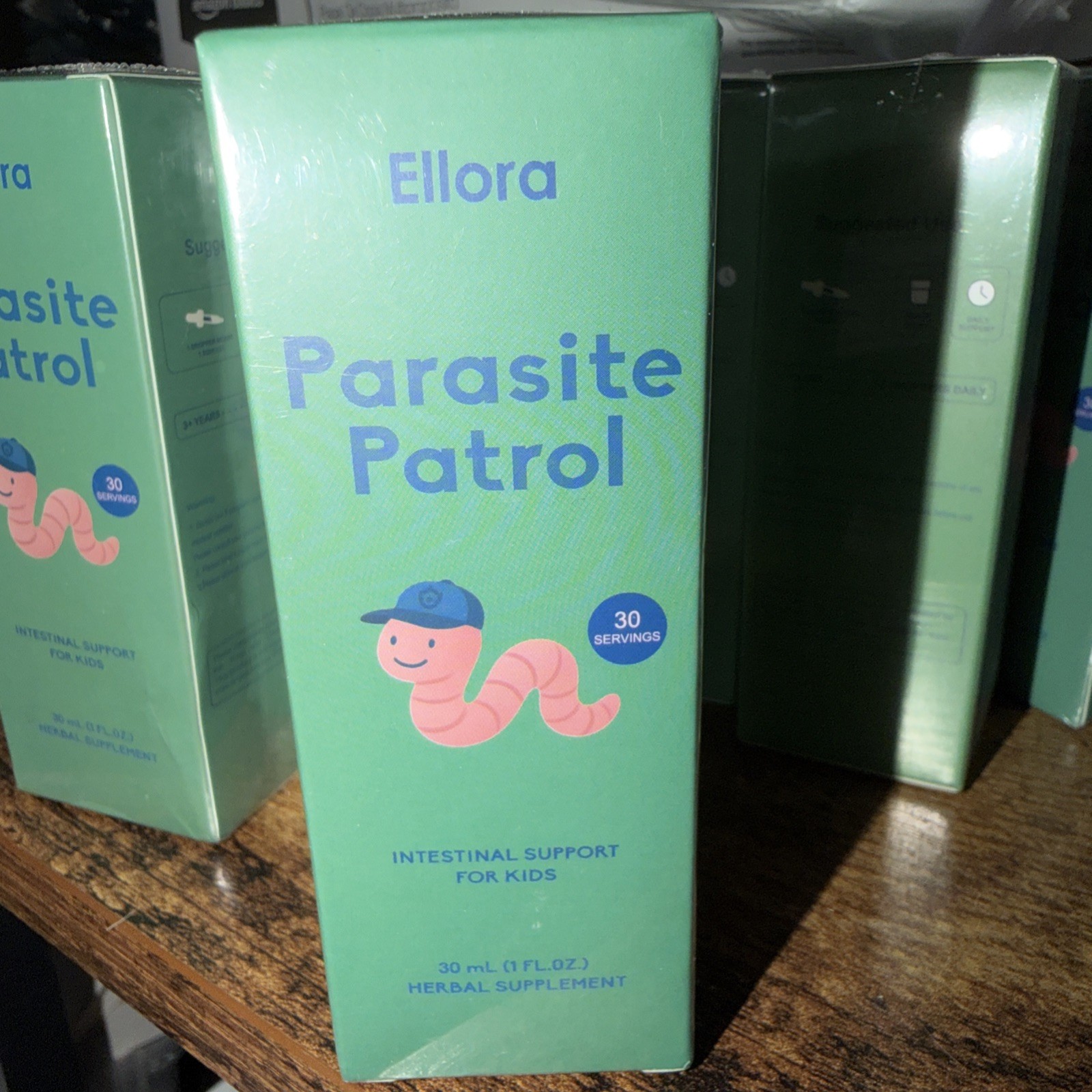 Ellora Zeolite Drops Natural Herbal Supplement Parasite Patrol Cleanse 30ml Nib