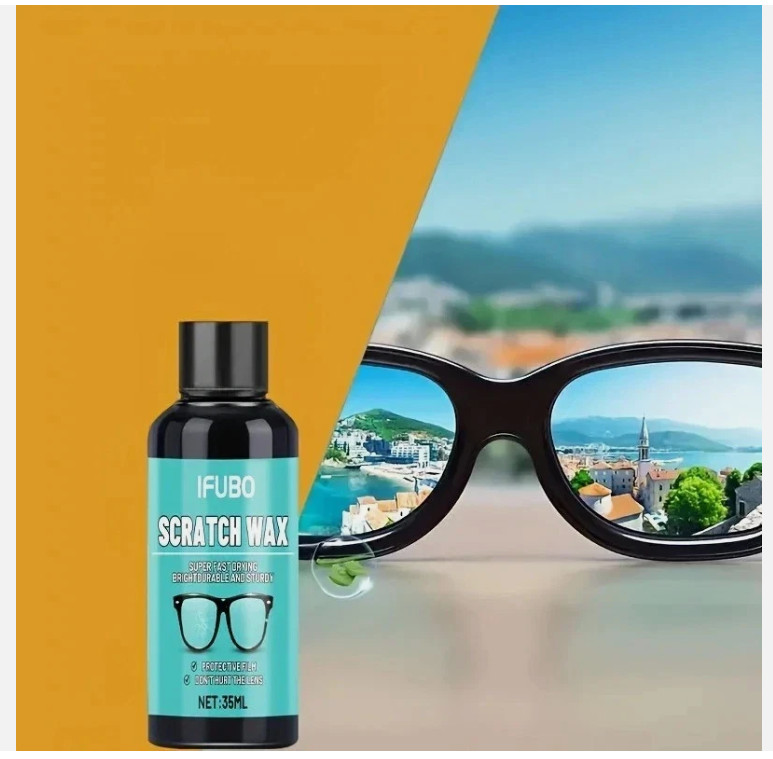Eyeglass Scratch Repair Cream Lens Polish Glasses Frame Scratch Remover-35ML