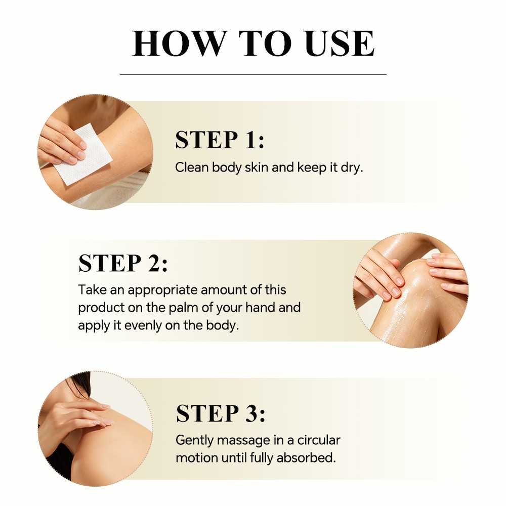 100ml Collagen Lifting Body Oil Firming Anti Aging Wrinkles Scars & Stretch Mark