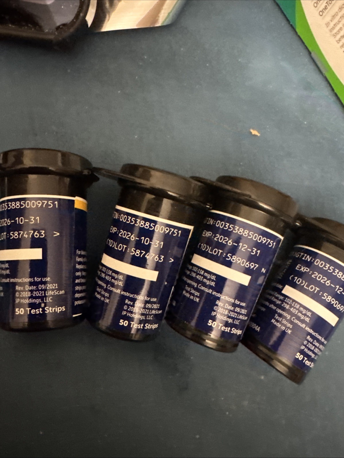 200 OneTouch Verio Test Strips exp 8-2026 ++ See Pic Sale