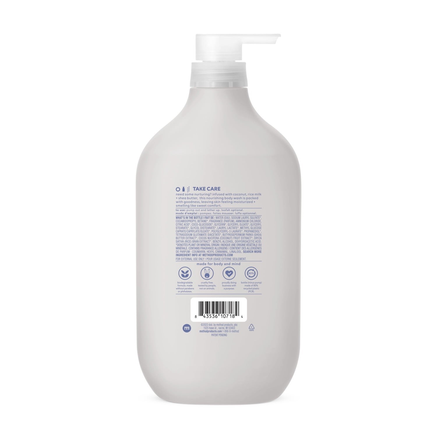 Method Body Wash, Simply Nourish, 28 fl oz