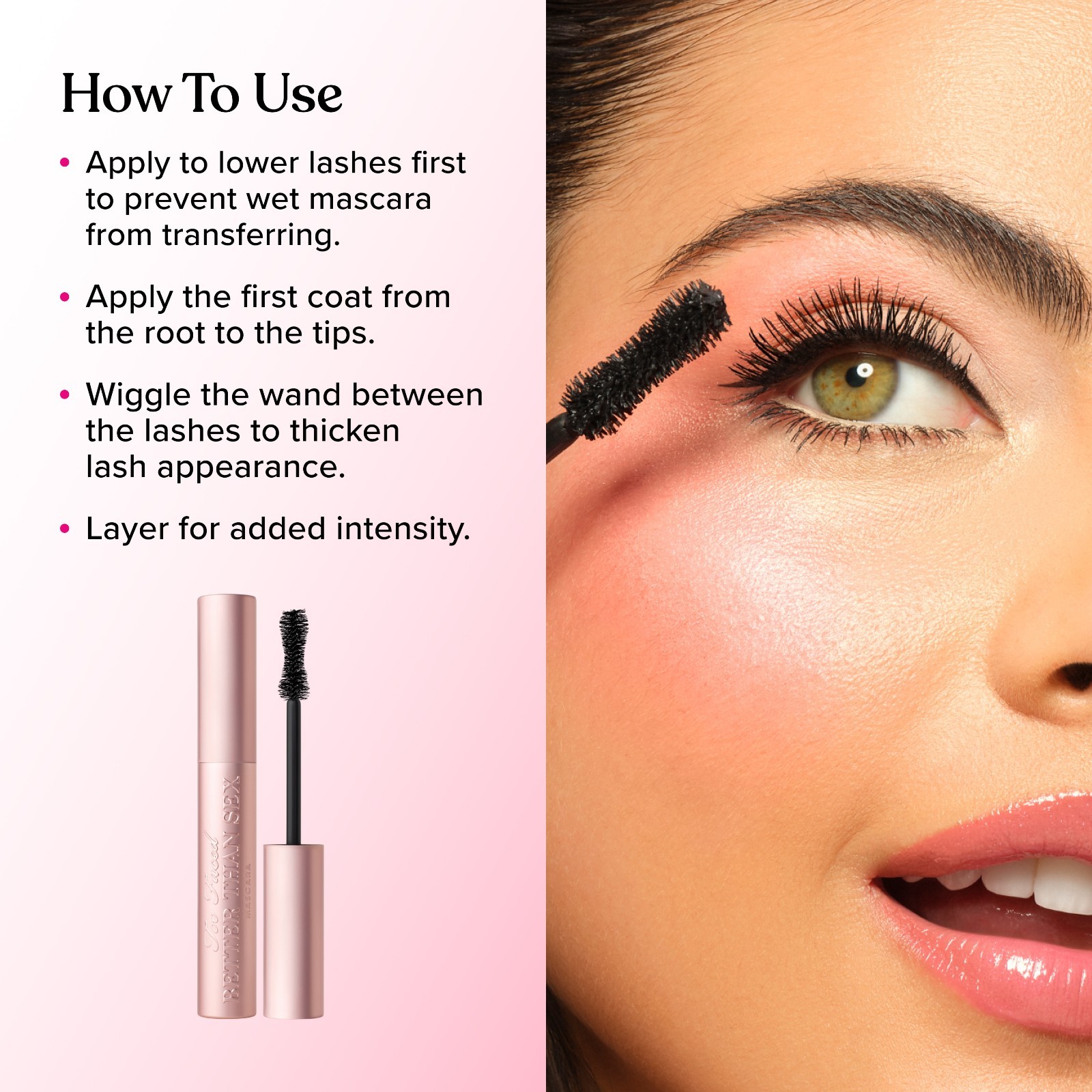 NWT Too Faced Better Than Sex Volumizing Mascara